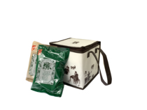 Jiangnan characteristic Pillow Zongzi Huzhou specialty Ding Lianfang zongzi gift box (16) 8 fresh meat 8 bean paste