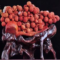 Boutique stone carving ornaments Shoushan stone living room creative home desktop gifts Litchi fame and fortune Qishi auction