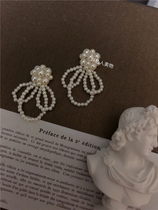 Private Beauty Hand For Earrings Designer Original Vintage Beauty Retro Pearl 925 Ear Nail Without Dongle