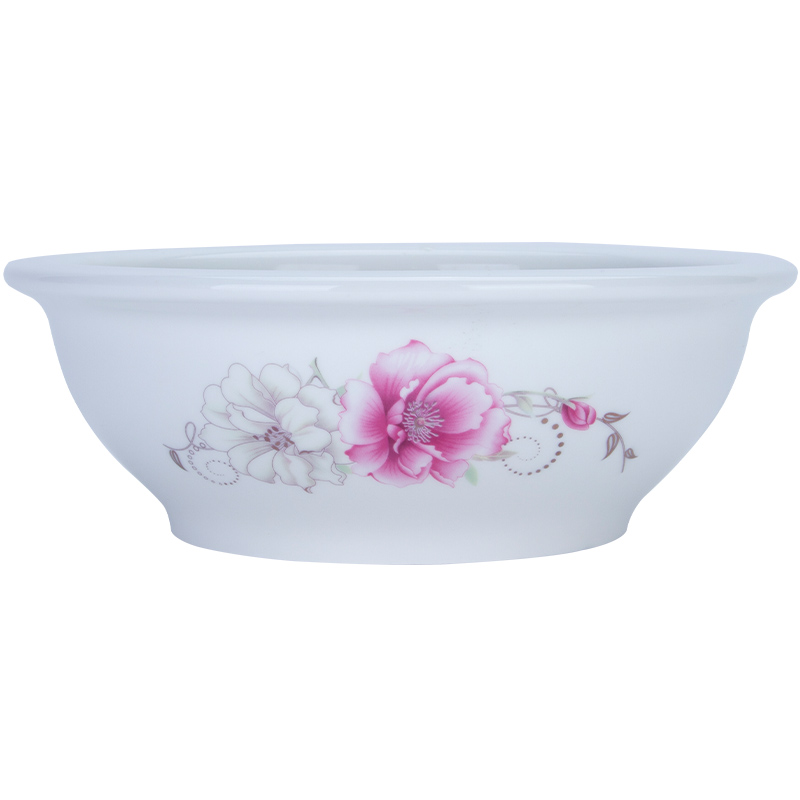 Jingdezhen ceramic tableware soup pot soup bowl Korean creative household contracted large rainbow such as bowl bowl of soup basin can be microwave