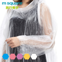 m square travel portable disposable raincoat thickened children poncho adult mountaineering outdoor emergency rain gear