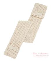 Special Offer (Domestic Spot)Mothercare Girls White Butterfly Winter Warm Scarf