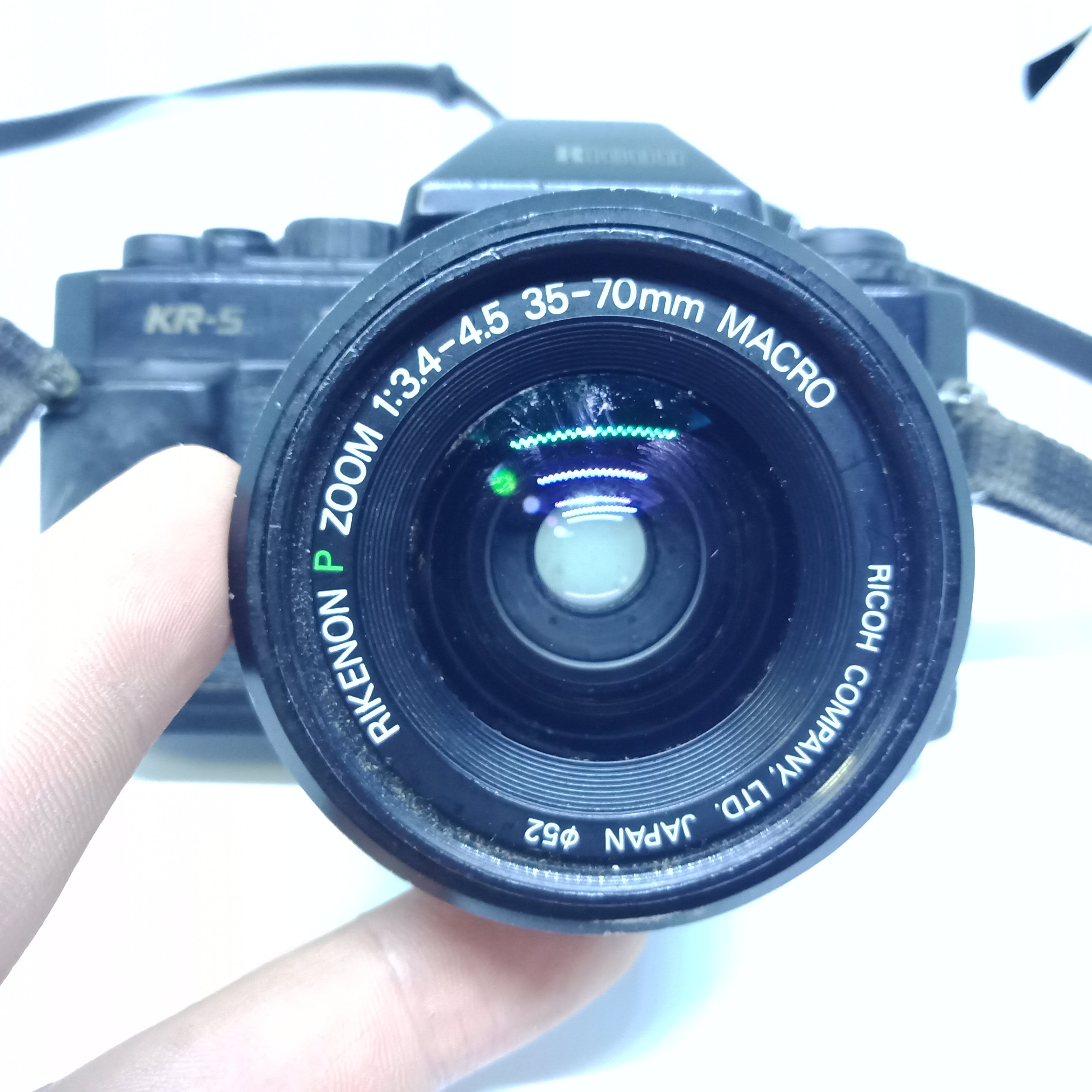 出售一台理光kr5胶片相机 带镜头 100包邮!_二手区_摄影器材交易大厅_