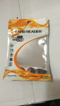 Card reader bag self-sealing packaging small bag neutral card reader bag gadget bag Special
