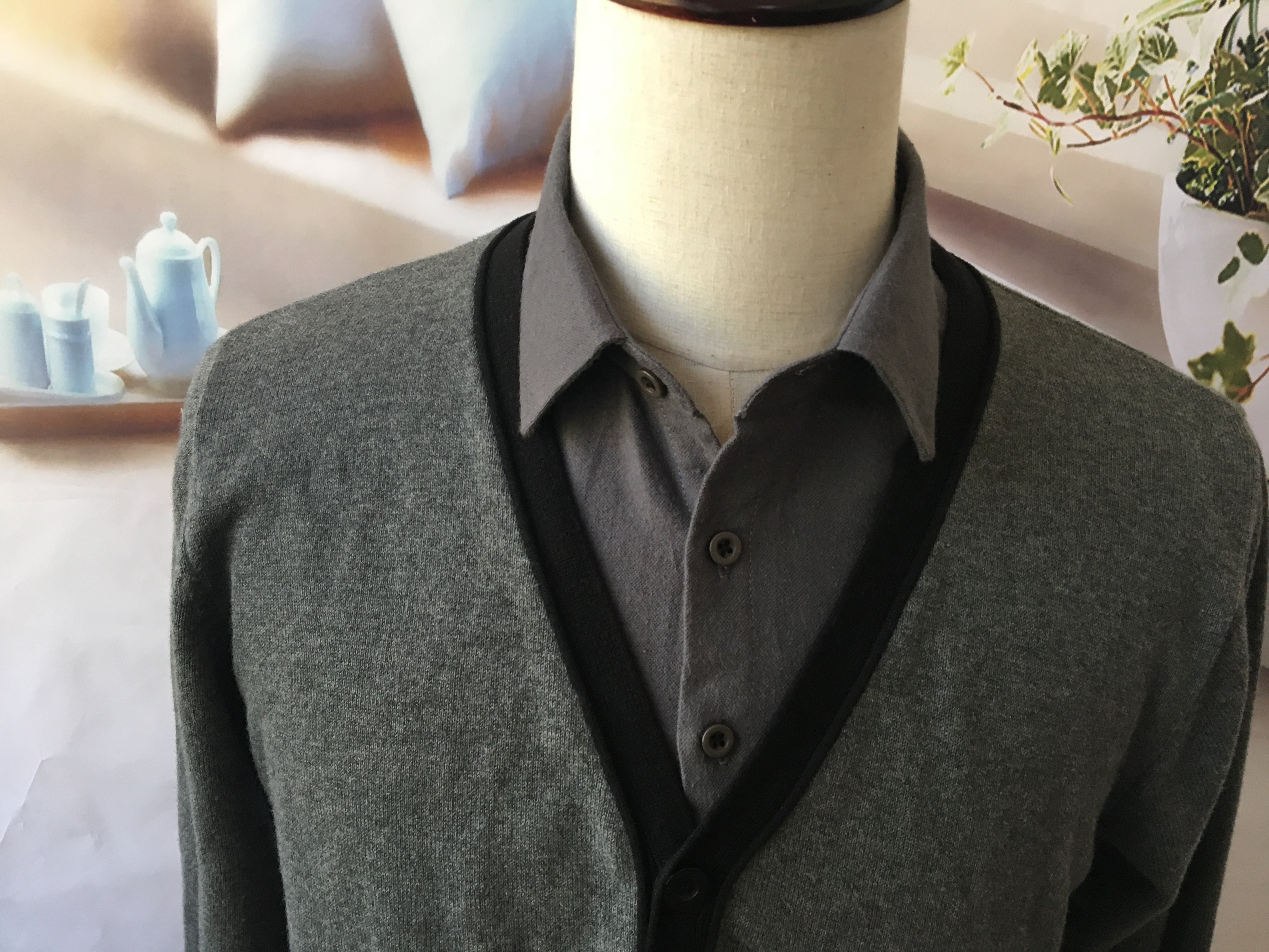 单郎正规尺码纯棉磨毛衬衫衣领男百搭毛衣假领子男女装饰领方领