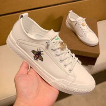 European Station Mens Board Shoes Fall New Youth Trend Honeybee Small White Shoes Boomer 100 Hitch High-end Casual Shoes