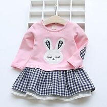 Girls Dress 2020 Fall New Han Cartoon Baby Princess Dress Spring and Autumn Childrens Dress