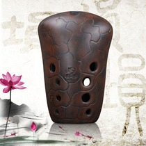Konggu Xun Professional performance Ten-hole new stone axe Xun Good tone New Years Personality gift Creative gift