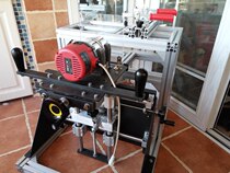 Woodworking tenon opener Aluminum bracket tenon tool Beam note tool