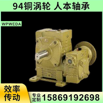 WPWEDA WPWEDS turbo and worm gear reducer vertical reduction box transmission manufacturers low price