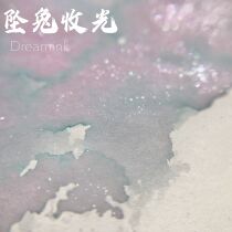 ◆ DREAMINK · Falling rabbit receiving 20ml ◆ Moonlight Falling Sky Chromatography Gradient Ink Gold Powder Color Ink Hand Account