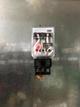 Silver contact with lamp small electromagnetic relay in the middle set of JQX-13F HH62P(LY2NJ) Big 8 feet