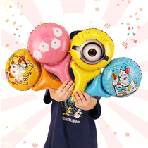 Cartoon baton love gas stick childrens birthday party holding aluminum film wedding arrangement decorative aluminum foil balloon