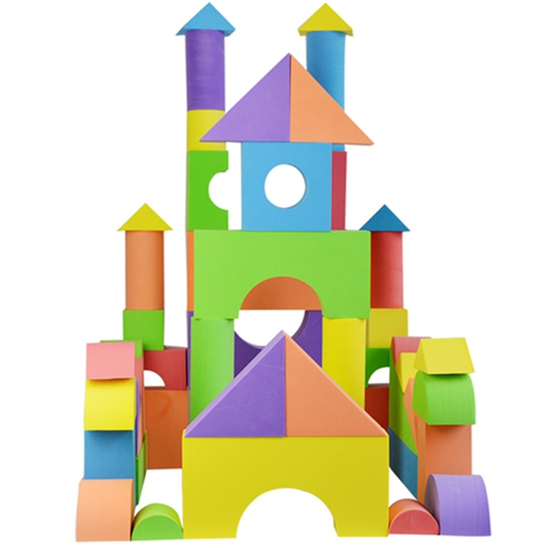 智邦海绵软体eva积木幼儿园游乐场淘气玩具堡婴幼儿拼搭积木包邮