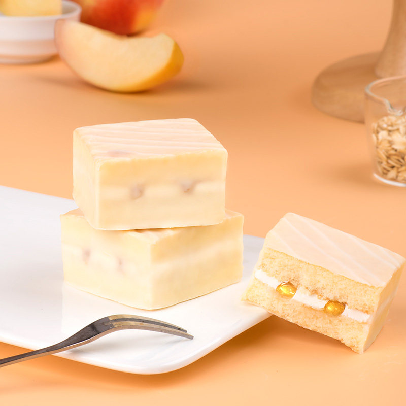 唇动 桃子味蛋糕 520g 双重优惠折后￥21.8包邮