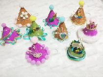 Rabbit Birthday Hat Pet Rabbit Christmas Hat Handmade Rabbit Hat Pet Rabbit Hat Accessories Dress Up