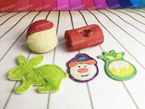 Silk melon toy natural silk melon with toy rabbit grindroy dragon cat toy