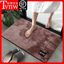 TVNW toilet door absorbent mat bathroom non-slip Mat toilet mat access door mat bedroom carpet