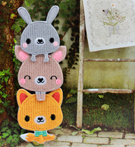 New products First Fat South Korean Order Personalized Embroidery Decoration Clothes Stick Cloth Patch Clothing Patch Patch Small Animals