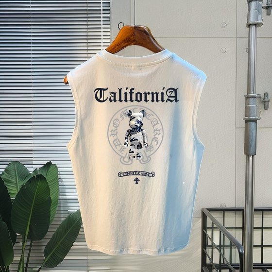 Violent Bear Trendy Brand Pure Cotton Vest Men's Summer High-end Printed Sleeveless T-shirt European Product Sports Base Sweater Men
Violent Bear Trendy Brand Pure Cotton Vest Men's Summer High-end Printed Sleeveless T-shirt European Product Sports Base Sweater Men