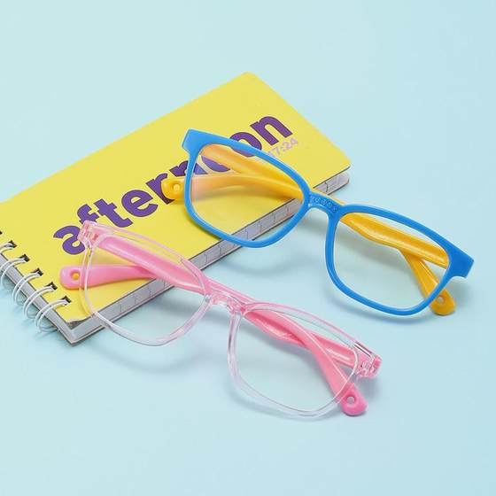 New children's silicone frame for boys and girls anti-blue light glasses for full frame for viewing computer mobile phone anti-fatigue goggles
New children's silicone frame for boys and girls anti-blue light glasses for full frame for viewing computer mobile phone anti-fatigue goggles