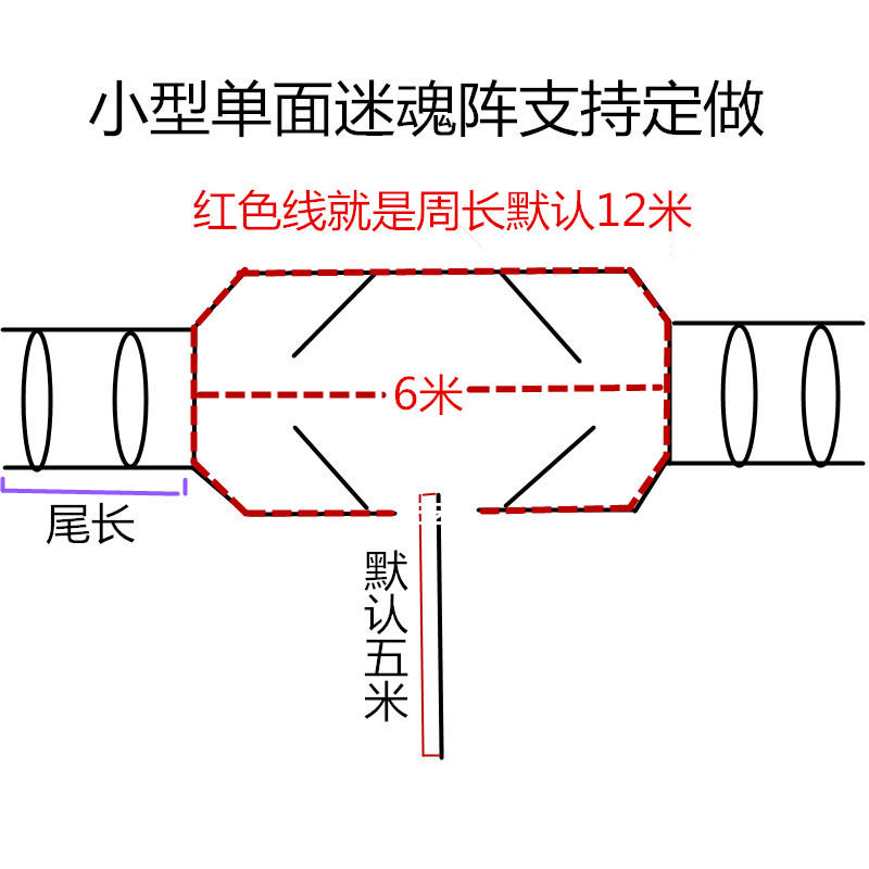 迷魂阵八卦阵鱼笼虾笼捕鱼网拦河网浮球虎口网小毫我爱发明竹竿网