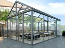Chengdu high-grade Phoenix aluminum broken bridge aluminum doors and windows terrace all aluminum Sunshine Room electric sunroof laminated glass sunshine roof