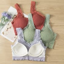 Trowel lingerie student high school teenage girls small vest girl bra coalesch wrap around the body and wear a harness to the bottom