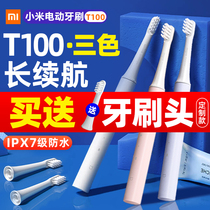 Small rice electric toothbrush T100m home-charged home automatic toothbrush head child adult male and female couple