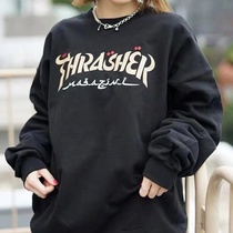 Licensed Thrasher holiday calligraphy Arabian Hatless Flame Sweats