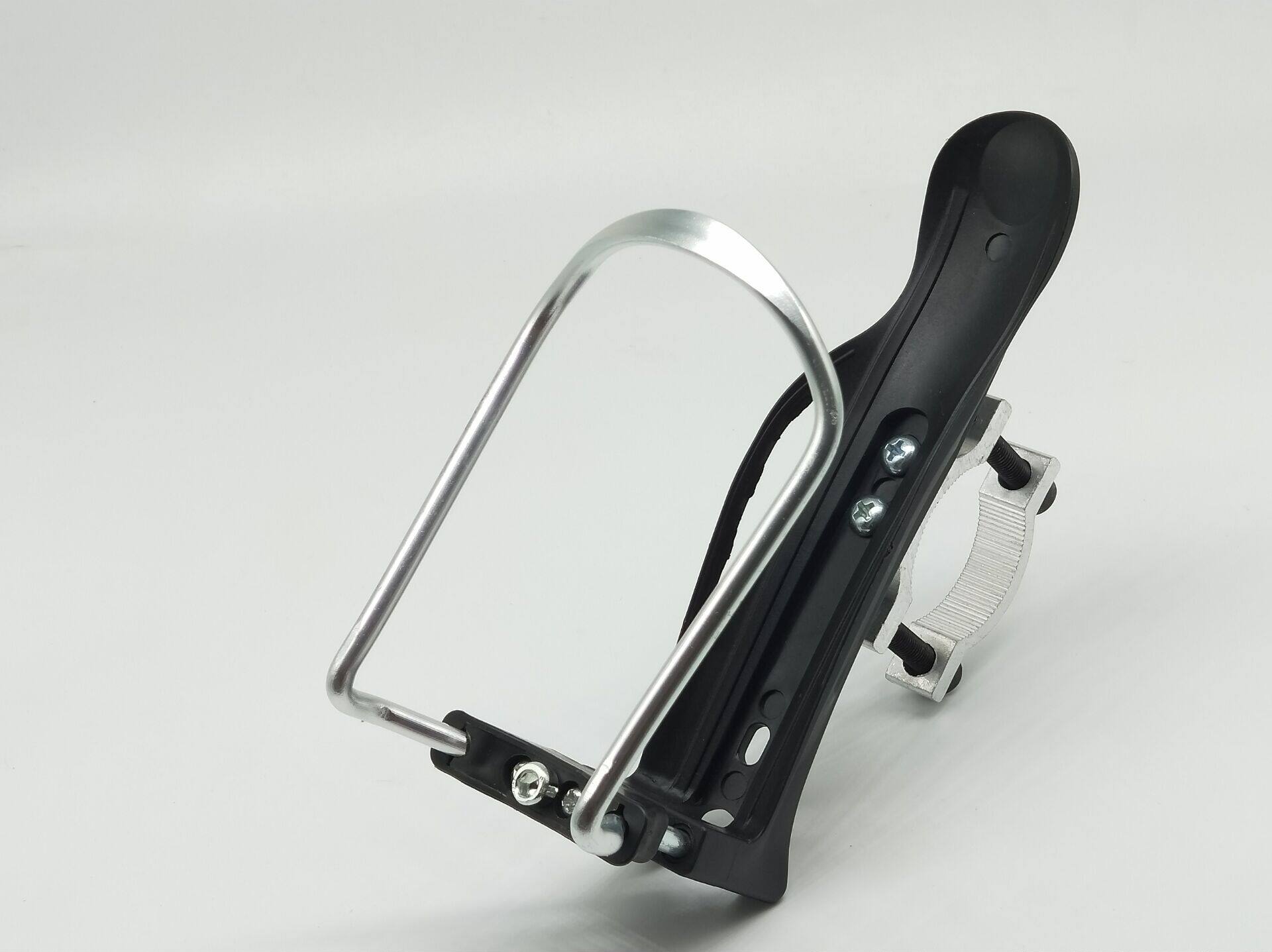 125摩托车水杯架水壶架铝合金通用随意挂保险杠饮料支架大号 加大