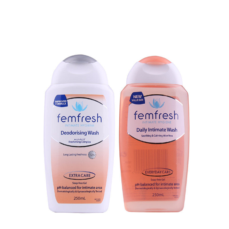 澳洲芳芯femfresh男士女性护理液私处洗液杀菌止痒去异味250ml*2