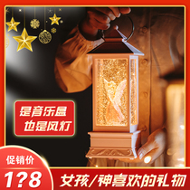 Christmas music box crystal ball spinning dance princess Music Box children send girlfriend girl birthday gift