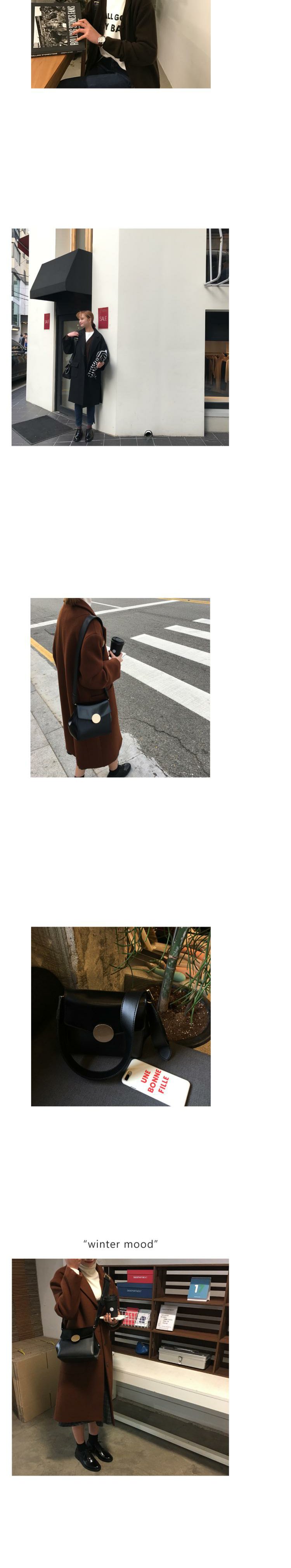 bv皮帶寬版和窄版 2020春季bag韓版新款韓國簡約百搭金屬圓扣PU皮單肩寬帶斜挎包女 bv皮帶扣
