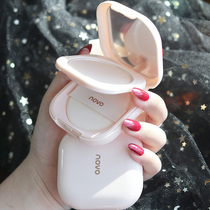 NOVO powder cake oil-controlled waterproof dry and wet dual-use makeup durable powder official flagship student affordable dry powder makeup makeup