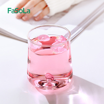 fasola personality Cup ins minimalist tea cup household personality good use Breakfast Cup ins glass high temperature resistant