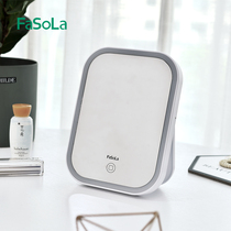 Opening event giveaway beauty makeup mirror small gift wholesale comes with light led mirror shaking sound with the same portable