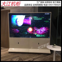 Customized LCD splicing screen assembled TV wall cabinet 22 inches monitoring landing stent operation table thickening plate