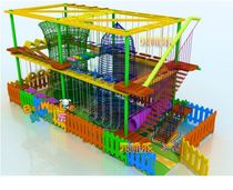 Bei Weile large naughty castle childrens development park indoor development training childrens adventure playground