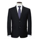 Plus size suit men's suit plus fat plus size fat man business formal suit jacket wedding dress ສີ​ດໍາ casual