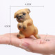 Zakka creative dog small animal climbing cylinder garden supplies flower pot home decorations resin crafts small ornaments Zakka creative dog small animal climbing cylinder garden supplies flower pot home decorations resin crafts small ornaments