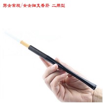 Long solid wood filter cigarette holder creative male Lady thickness two long cigarette Rod cigarette filter filter filter