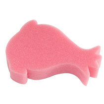 Pink dolphin bath sponge cute cartoon childrens bath sponge wipe shower wipe face washing artifact
