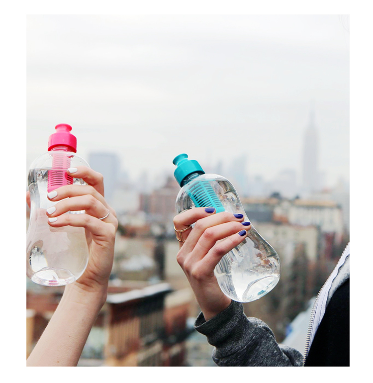 宋智孝同款美国进口bobble过滤水瓶大容量水杯邉铀畨鼗钚蕴翻q水_7折