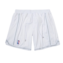 Roaring little eyes JUST Don Lakers white Christmas Lakers white Christmas Lakers casual sports retro basketball shorts