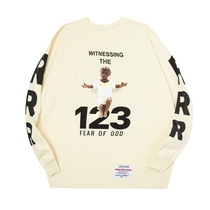 Roaring little eyes Fear of gods joint RRR-123 Baby Angels FOG Mainline OS Sleeve Head Sweater