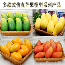 Promotional simulation mango ivory Menteimang fake fruit model cabinet Home decoration studio sketching teaching toy