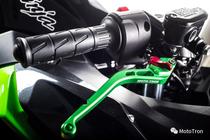 MOTO-TRON modified brake lever adjustable handle horn for Kawasaki Z Ninja 400ninja400