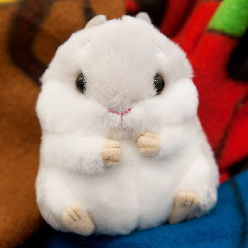 日本amuse仓鼠毛绒玩具仓鼠公仔 仓鼠玩偶小号仓鼠挂件可爱迷你