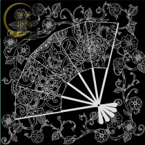 Gold hand-painted coloring diy painting color painting decompression meditation (Coloring World)